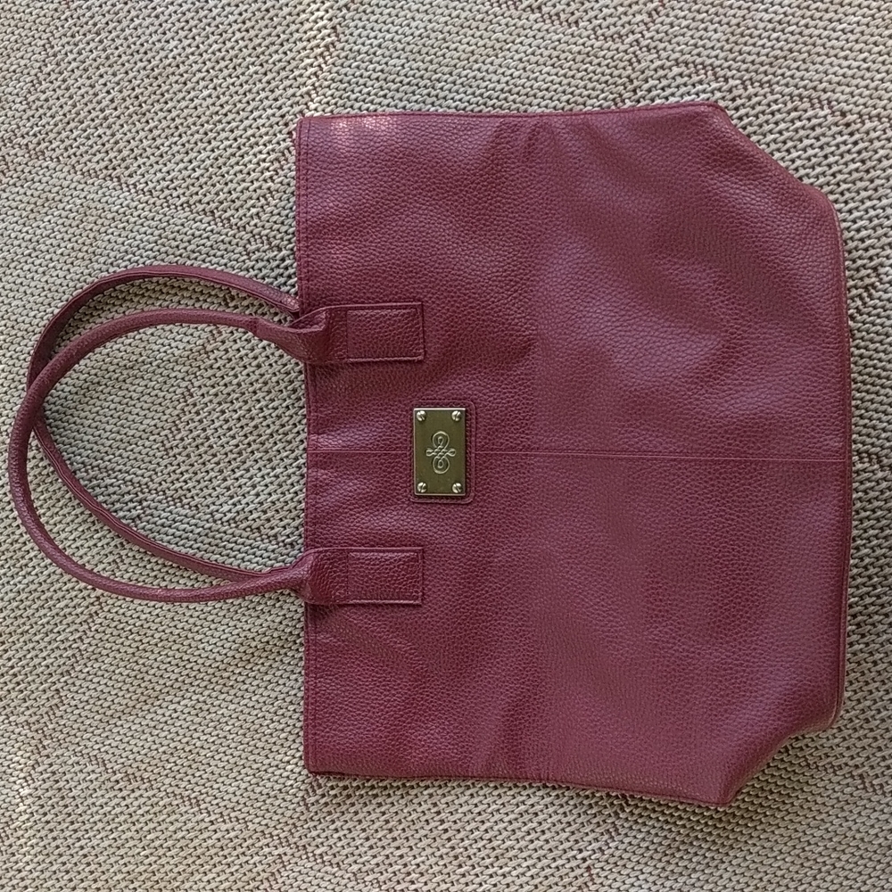 Dark Red Tote Bag